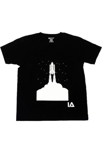 İlluminated Apparel Tricou pentru copii Decolare rachetă navetă spațială