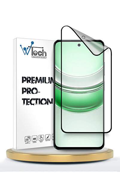 Wtech Realme C71 4G 2025 Premium Nano Ceramic Full Glue Full Cover Matte Flex...