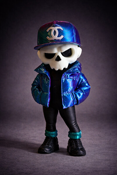 The Shogun Kuru Kafa New School Channel Kombin Bukalemun Mavi-Mor | Özel Seri...