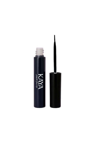 Kaya Quick-Drying black liquid eyelash glue provides a strong, long-lasting h...