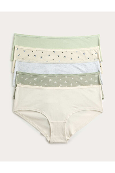 Marks & Spencer 5'li Cotton Lycra® Short Külot Seti