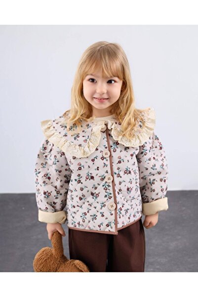 Mini Me Kids Boutique Fisto Yaka Detaylı Kapitone Ceket