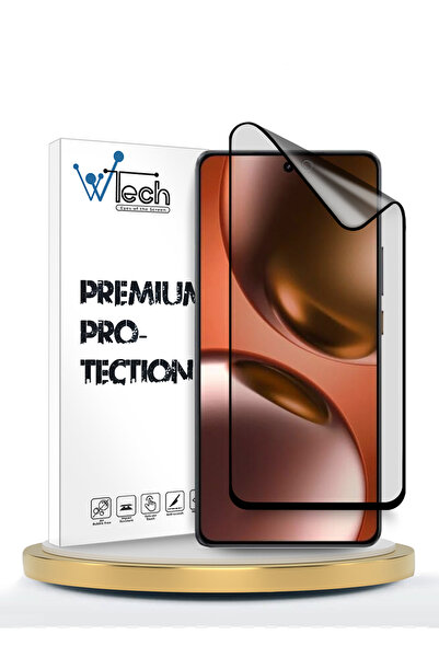 Wtech Realme GT 7 5G/Realme GT 7T 5G غطاء كامل مرن غير لامع بتقنية النانو سير...