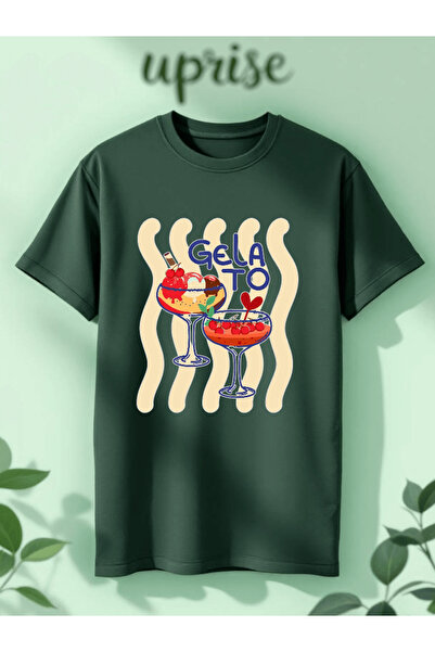 Vordevia Gelato Printed Cotton Oversize T-Shirt