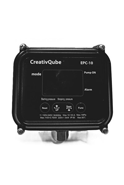 OEM Adjustable electronic pressure switch EPC-10, digital display, on/off fun...