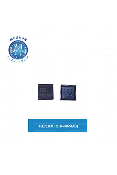 TLE7183F (QFN-48-SMD) (1 ADET) ORİJİNAL OTO BEYİN TAMİR ENTEGRELERİ
