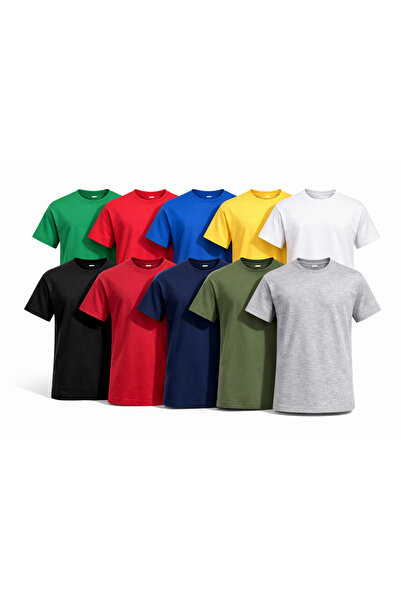 OEM Set of 10 Men's T-Shirts, 100% Cotton