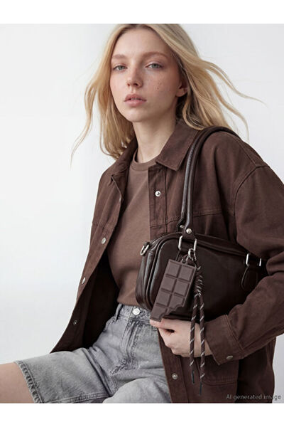 LC Waikiki Timeless Clothing & Timeless Choices Leather-Look Women's Shoulder...