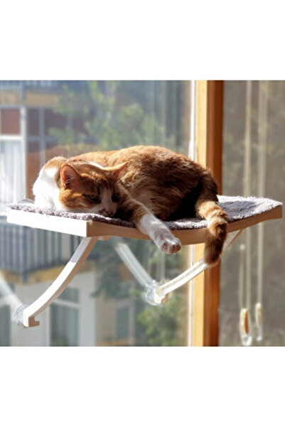 dexpet Cam Ve Duvar İçin Kedi Yatağı Güçlü Vantuzlu Pencere Önü Kedi Dinlenme...