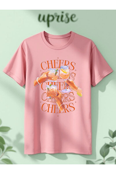 Vordevia Cheers Printed Cotton Oversize T-Shirt