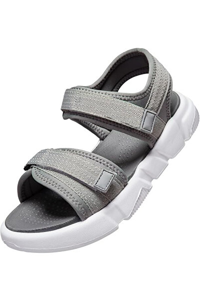Groutpro Women's casual hiking and outdoor sandals, gray size 36