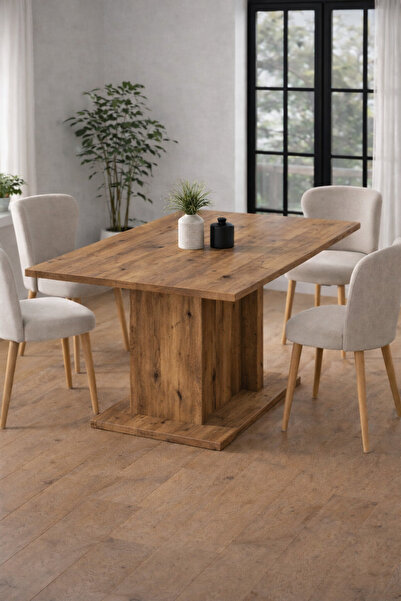 Bladimo Prime Mutfak Masası Yemek Masası 4 Kişilik Cafe Ve Balkon Masası Atla...