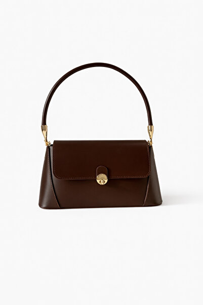 YAKOBAG Classy Women's Hand and Shoulder Bag – Lockable with Flap Closure