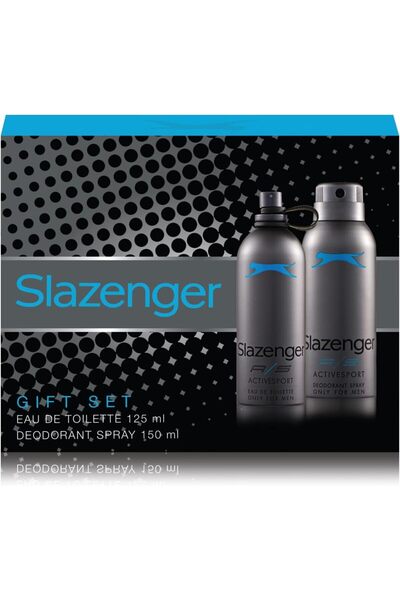 Slazenger Mavi Erkek Parfüm 125ml ve Deodorant 150ml Seti + CaldionErkek Deodorant 150ml 3 Adet