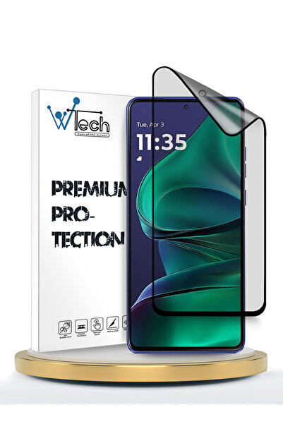 Wtech Motorola Edge 60 Stylus 5G 2025 Premium Nano Ceramic Full Glue Full Cov...