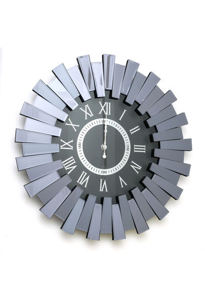 BALKIŞ PİYANO SAAT FÜME 60 CM ÖNÜ CAMLI