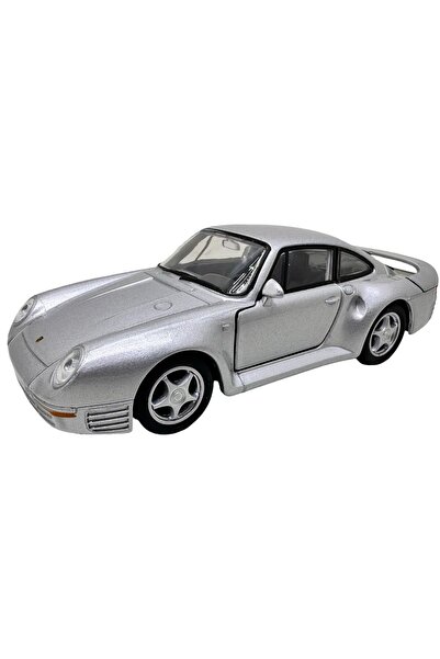 JPT Porsche 959 Silver Die-Cast Model 1:34