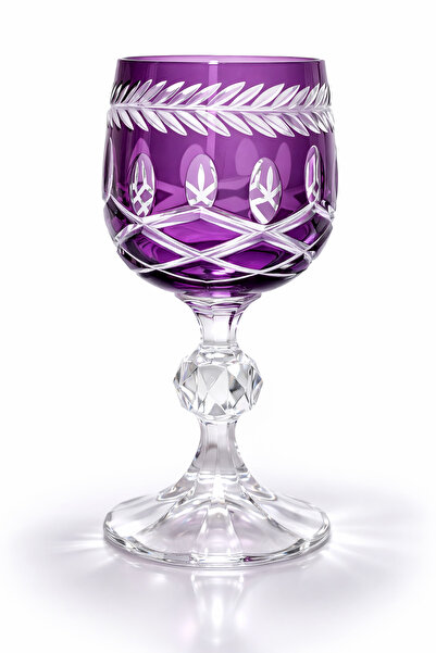 Sudedi Home Colorful Glass Stand for Coffee Side Serving, Cut-Out Patterned, ...