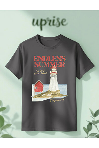 Vordevia Endless Summer Printed Cotton Oversize T-Shirt