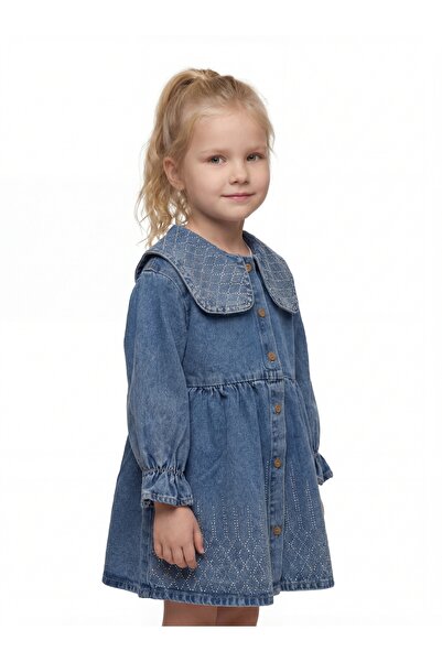 DUDOR KİDS DEVOJČIČKA TRAPER HALJINA SA KAMENČIĆIMA/TRAPER HALJINA-PRAZNIČNA ...