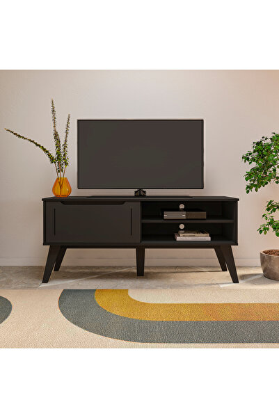 ARTLY 50" TV table for living rooms and home, black color, 134*60*40