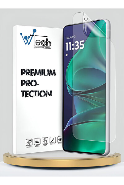 Wtech موتورولا إيدج 60 ستايلس 5G 2025 غشاء هيدروجيل فاخر رقيق ومرن وشفاف