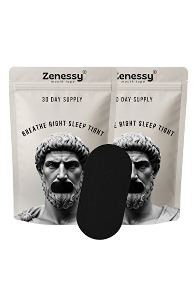 Zenessy Plasturi pentru respirație nazală și somn liniștit – Benzi bucale, 60...