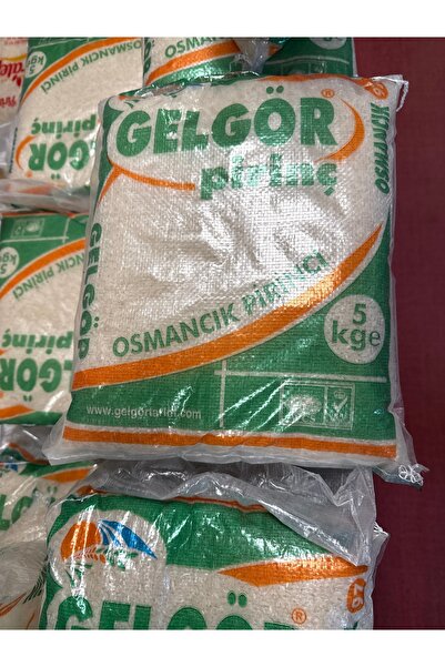 gelgör Yeni Mahsul Osmancık Pirinci 5Kg