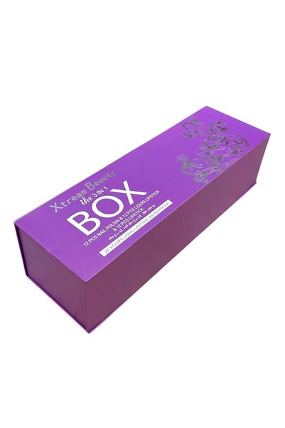 Xtream Beauty بوكس مجموعة المكياج XB 3in1 المتكاملة 36 قطعة فاخرة ثلاثي الادوار لون B
