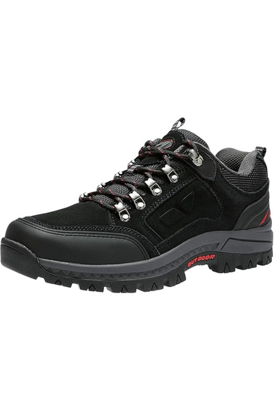 Groutpro Pantofi de drumeție confortabili , antialunecare - Negri, mărimea 46