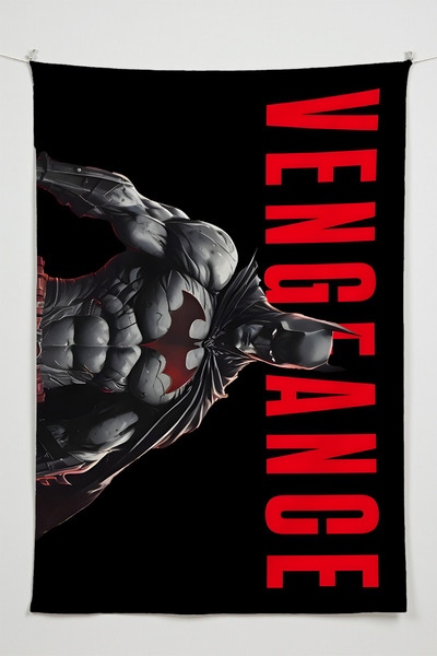 Charmbi Μπάτμαν είμαι η Εκδίκηση – Υψηλής ποιότητας ύφασμα με θέμα τον χαρακτ...