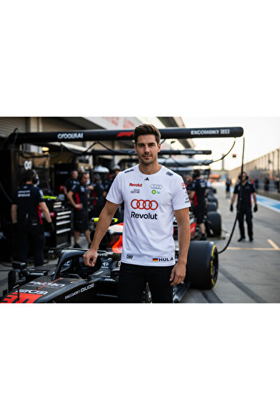 niceworkbynicehands Audi 2026 F1 Team Tasarımlı Unisex T-shirt - Formula 1 Ba...