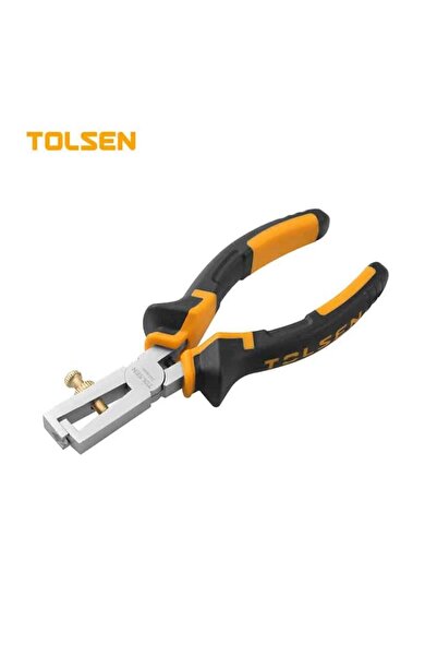 TOLSEN أداة تجريد الأسلاك، كماشة تقشير الأسلاك 6 بوصات (160 مم)، موديل 10013