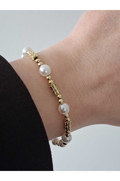 Bubbleatelier Xuping Pearl Gold Bracelet