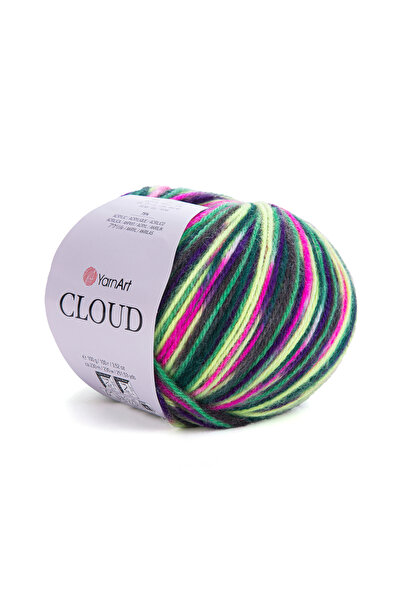 Yarnart Cloud 3-Pack Advantageous Package 25% Wool 75% Acrylic – 100 g 230 m ...