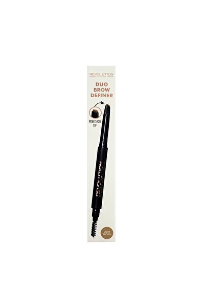 Revolution Duo Brow Pen Light Brown