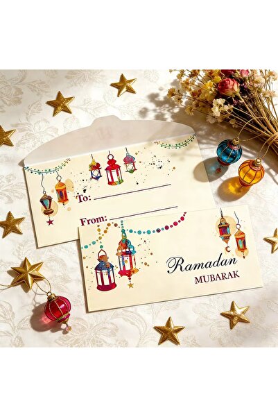 X LOT 12pcs Ramadan Eid Gift Bags Money Envelopes Treat Bags Ramadan Eid Part...