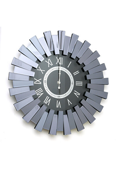 BALKIŞ PİYANO SAAT FÜME 80 CM ÖNÜ CAMLI