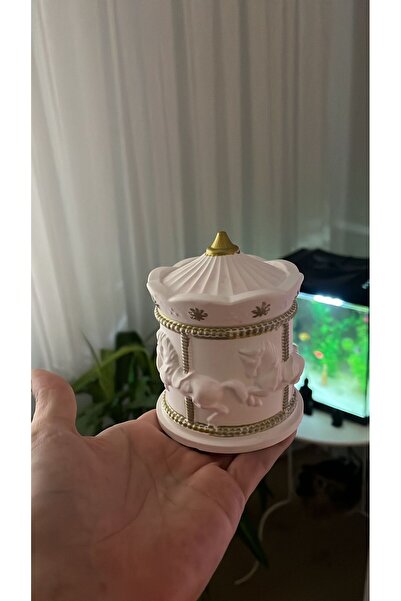 Natullybaby Gold Detaylı Atlı Karınca Mum Mumluk