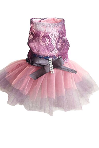 atelyu ملابس للقطط والكلاب باللون الوردي والأرجواني