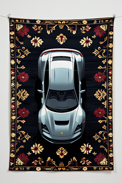 Charmbi Grey Cabrio Sports – Film Anime personaj Țesătură tematică de calitat...