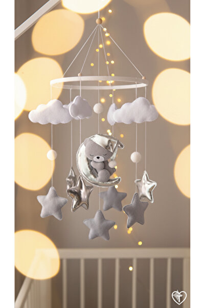 TREND METFİQ DECORATİON MÜZİK TRENDMETFIQ El Emeği Keçe Bebek Dönencesi Ayded...