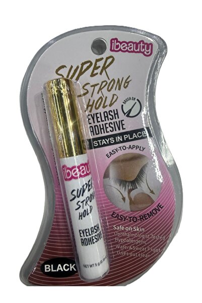 ibeauty لاصق رموش فائق القوة 5 غرام (أسود)