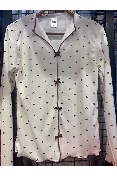 Sude Borda kalpli pijama takımı