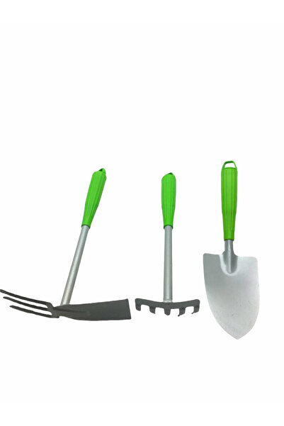 Greathings IBICO K18-011 (3БР.) (МЕТАЛЕН) ГРАДИНСКИ ХОБИ СЕТ (МОТКА, ГРАБЛИ И...