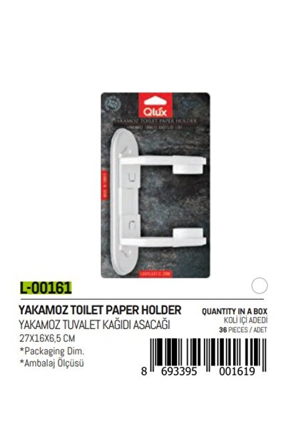 Greathings QLUX L-00161 YAKAMOZ DRŽAČ ZA TOALET PAPIR*36