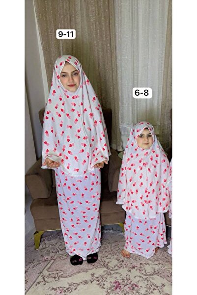 ALDAİR 2 Pcs Children's Prayer Dress