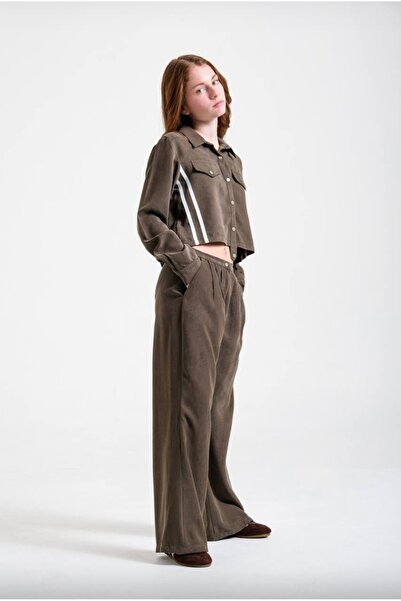 LOCO LOCO طقم ملابس للفتيات الصغيرات من LIMI، قميص ناعم الملمس وبنطلون فضفاض،...