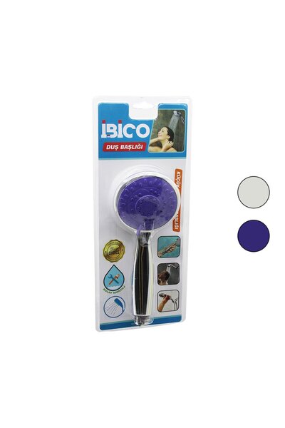 Greathings IBICO K13-033 (MICĂ) (ROTUNDĂ ȘI CURBATĂ=8CM) PARAFUETĂ DE DUȘ (CU...