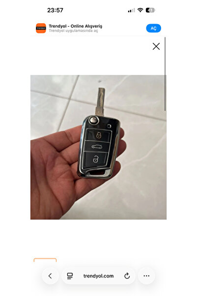 CİHAN GROUP Golf 7 Polo Taigo T-Roc Tiguan Caddy Compatible Key Protection Ca...